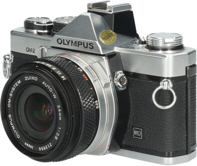 Olympus Tweedehands Olympus OM-2 MD met Zuiko AUTO-W 24mm f/2.8 CM5244