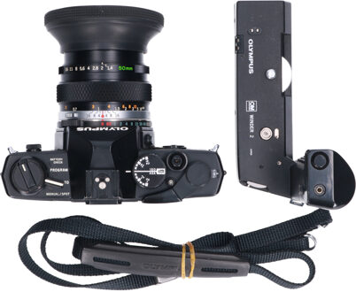 Olympus Tweedehands Olympus OM-2S Program + Olympus OM 50mm F/1.4 Auto-S MC lens CM3525