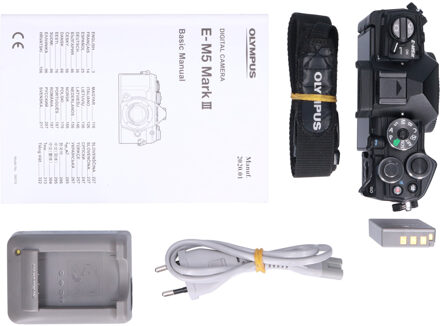 Olympus Tweedehands Olympus OM-D E-M5 Mark III Body Zwart CM3346
