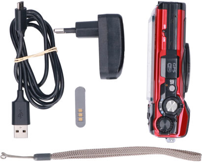 Olympus Tweedehands Olympus TG-6 Rood CM5765 Rood,Zwart