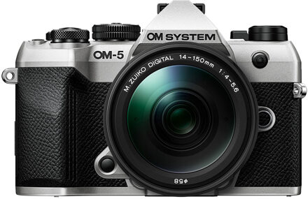 OM-5 Mark II Zilver +14-150mm f/4.0-5.6 II