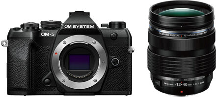 OM-5 Mark II Zwart + 12-40mm f/2.8 Pro II