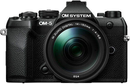 OM-5 Mark II Zwart + 14-150mm f/4.0-5.6 II