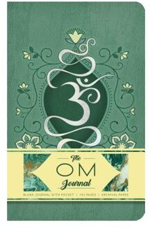 Om Hardcover Ruled Journal