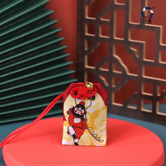 Omamori Borduurwerk Kruissteek Zakje Geluk Eindproduct Vrede En Zegen Pouch Beschermende Talisman Deuren Sieraden Hanger 1