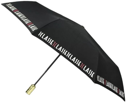 Ombrello 1055 - Stijlvolle Paraplu Alviero Martini 1a Classe , Black , Unisex - ONE Size