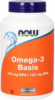 Omega-3 Basis 180 mg EPA 120 mg DHA - NOW Foods