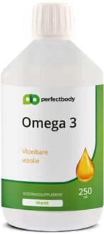 Omega 3 Visolie Vloeibaar - Munt | Framboos