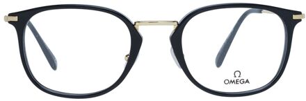 Omega 3003 Zwart Gouden Bril - One Size