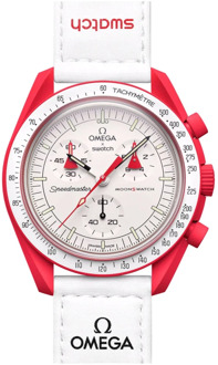 Omega Bioceramic Moonswatch Mission to Mars Omega , White , Heren - ONE Size