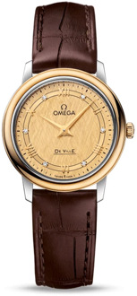 Omega De Ville Prestige Quartz Horloge Omega , Brown , Dames - ONE Size