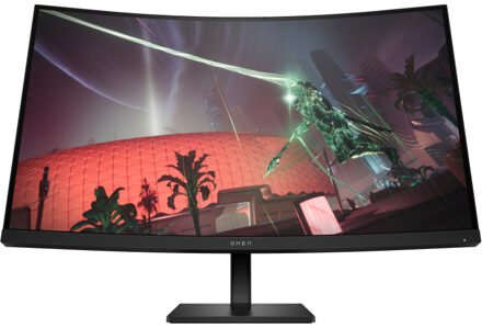OMEN 32c QHD 165Hz Curved Gaming Monitor Zwart