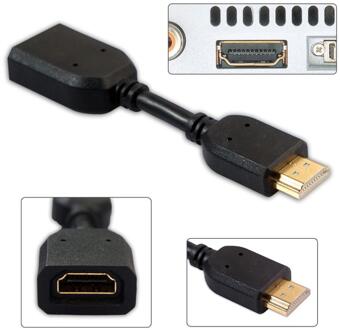 Omeshin Mini Draagbare 11 Cm Hdmi Kabel Elke Hoek Verstelbare Rotatie Hdmi Man-vrouw Swivel Adapter Converter
