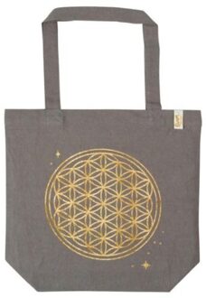 Omm for you tas bio-katoen 37 x 38 - flower of life