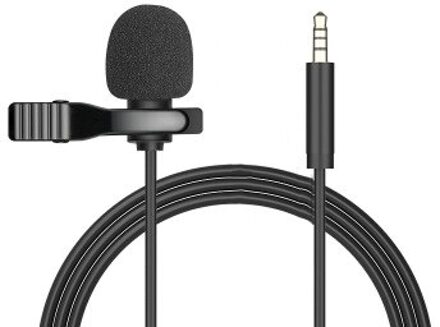 Omnidirectionele Metalen Microfoon 3.5Mm Jack Lavalier Dasspeld Microfoon Mini Audio Mic Voor Computer Laptop Mobiele Telefoon