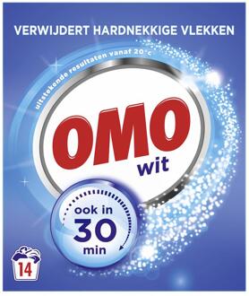 Omo waspoeder wit 798gr 14 wasbeurten