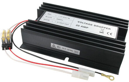 Omvormer 24 -> 12 Volt 20 ampère 7498100