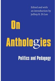 On Anthologies