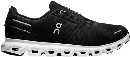 ON Cloud 6 Wandelsneakers Dames 40 Zwart
