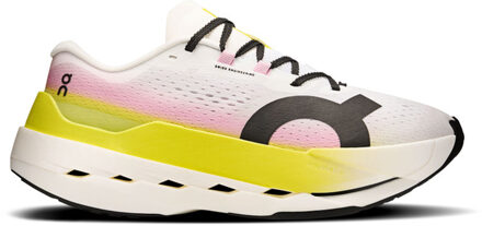 ON Cloudboom Max Dames wit/geel - 40