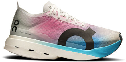 ON Cloudboom Strike Dames wit/blauw - 40 1/2