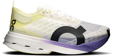 ON Cloudboom Strike Dames Wit/Geel/Paars - 41