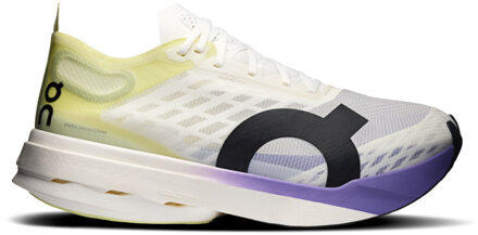 ON Cloudboom Strike Heren Wit/Geel/Paars - 47 1/2