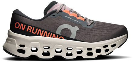 ON Cloudmonster 3 Dames Donkergrijs/Rood - 40 1/2