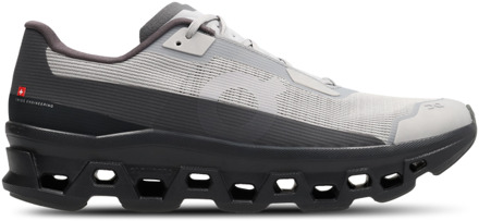 ON Cloudmonster Sneakers Heren - Grijs - Maat 42.5 - Mesh/Synthetisch Grey