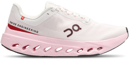 ON Cloudsurfer Sneakers Dames - Roze - Maat 38 - Mesh/Synthetisch Pink
