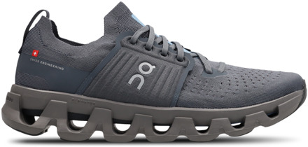 ON Cloudswift Sneakers Heren - Zwart - Maat 43 - Mesh/Synthetisch Black