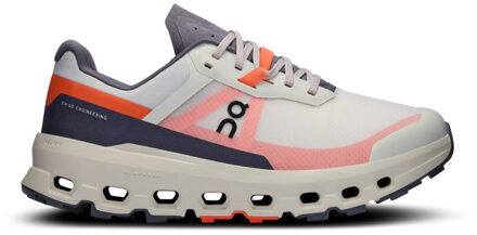 ON Cloudvista 2 Dames wit/oranje - 40 1/2