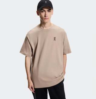 ON Club T-shirt Heren beige - L