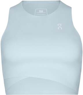 ON Court Crop Tanktop Dames-Blaugrau blauwgrijs - M