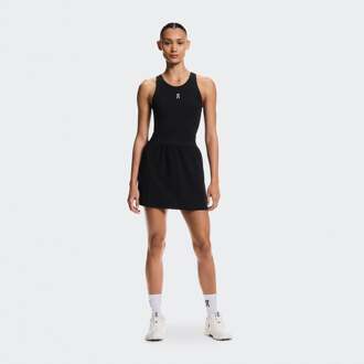 ON Court Dress Split Jurk Dames-zwart