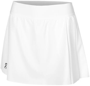 ON Court Pleated Rok Dames-Wit - M