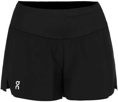 ON Court Shorts Dames-Zwart