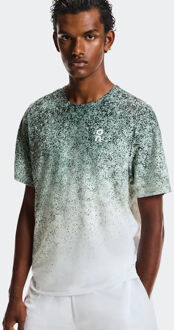 ON Court-T Fade T-shirt Heren-groen, wit - M,L,XXL