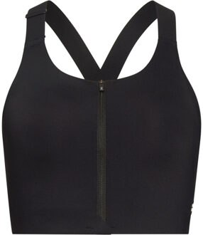 ON Endurance Zip Sport-bh zwart/zwart - M