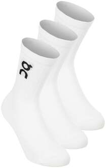 ON Logo Sock High 3P Tennissokken Unisex-wit - 35-37,38-40,40-43,43-45