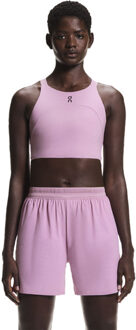 ON Performance Crop Top Dames lichtpaars - S