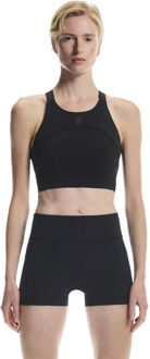 ON Performance Crop Top Dames zwart - XS