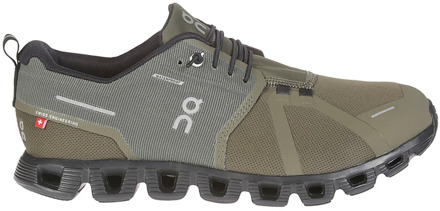 On Running Cloud 5 Waterproof Schoen Groen - UK 8