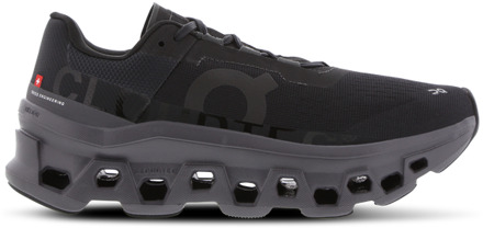 On Running Cloudmonster Hardloopschoenen Dames zwart - grijs - 38