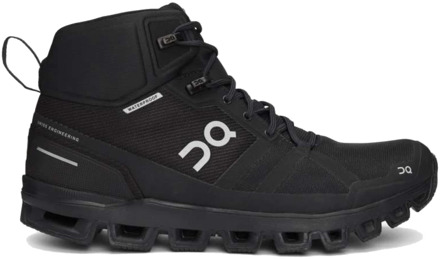 On Running Cloudrock 2 Waterproof Shoes - Black/Grey - UK 7.5