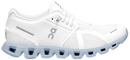 On Running Witte Cloud 5 Sneakers voor Vrouwen On Running , White , Dames - 37 EU