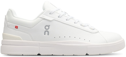 ON THE ROGER Sneakers Heren - Wit - Maat 42.5 - Leer, Textil White