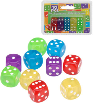 Onbekend merk Dobbelstenen 10 Stuks