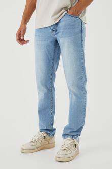 Onbewerkte Jeans Met Rechte Pijpen, Light Blue - 28R