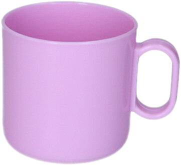 onbreekbare Drinkbekers - kunststof - 320 ml - paars - kinderen - camping